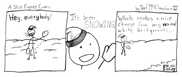 A Stick Figure Comic